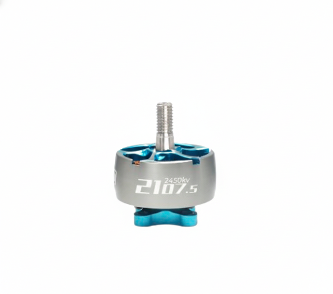 Motor with '2107.5' marking on a white background