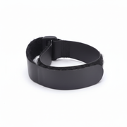 Black Battery strap on a white background