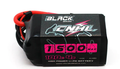 CNHL battery pack with red connectors on a white background