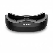 Black VR headset with 'Eachine' branding on a white background