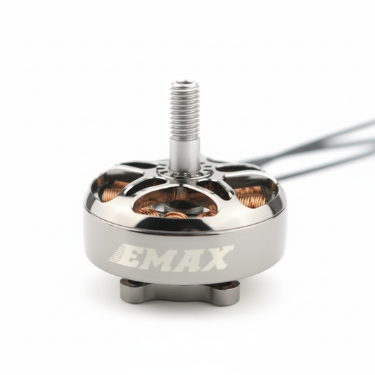 EMAX branded motor on a white background