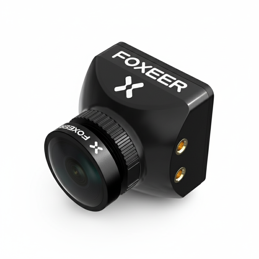 Foxeer camera on a white background