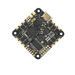 Electronic circuit board with components on a white background