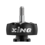Black and silver motor component with 'XING' branding on a white background