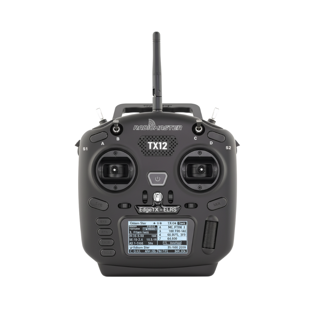 Black remote control device with 'Redcat Racing' branding on a white background