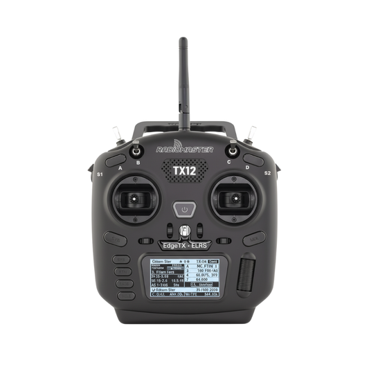 Black remote control device with 'Redcat Racing' branding on a white background