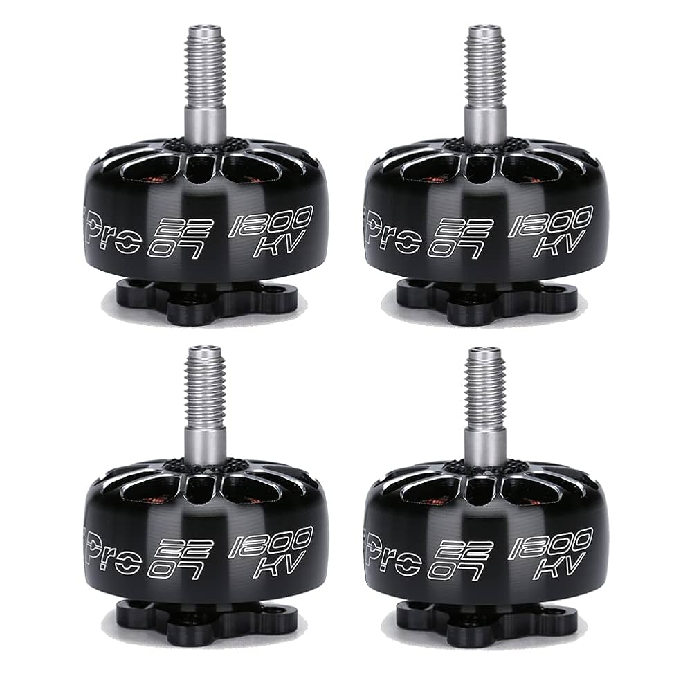 Four black components with 'Pro One' branding on a white background